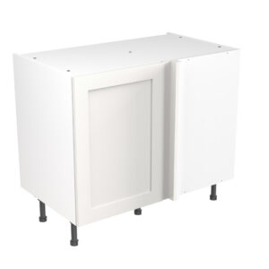 shaker 1000 blind corner base cabinet white