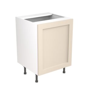 shaker 600 sink hob base cabinet cashmere