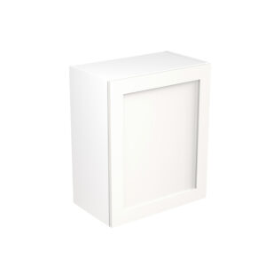 shaker 600 wall cabinet white