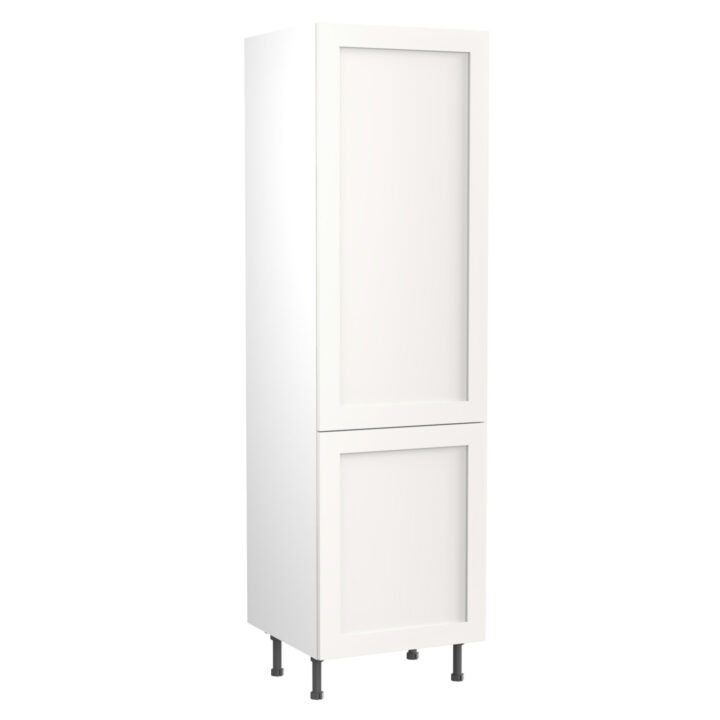 shaker larder cabinet white