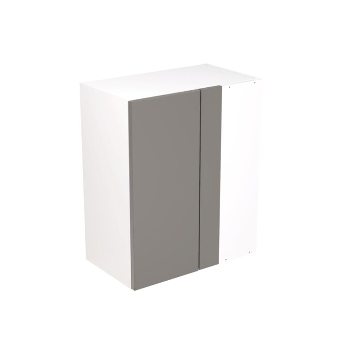 slab 600 blind corner wall cabinet dust grey