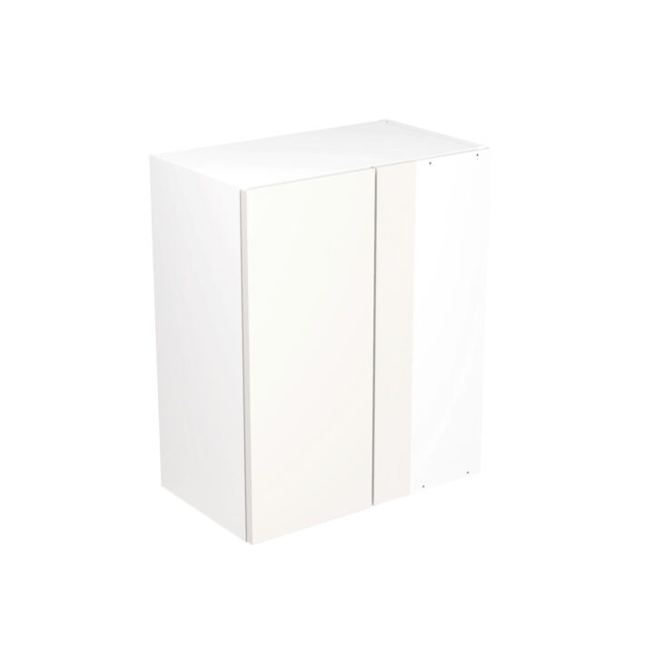 slab 600 blind corner wall cabinet white