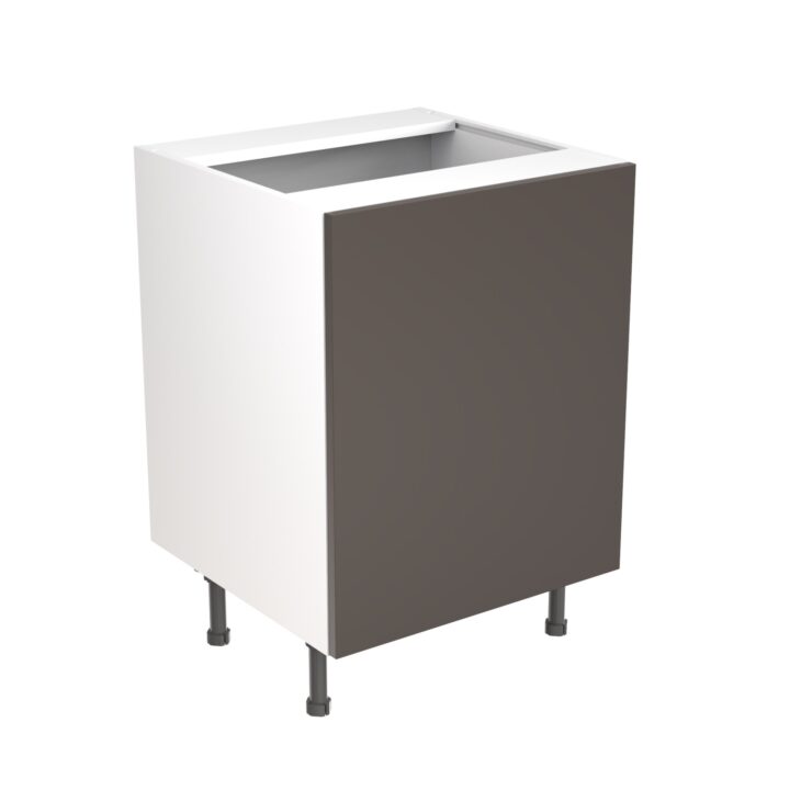 slab 600 sink hob base cabinet graphite