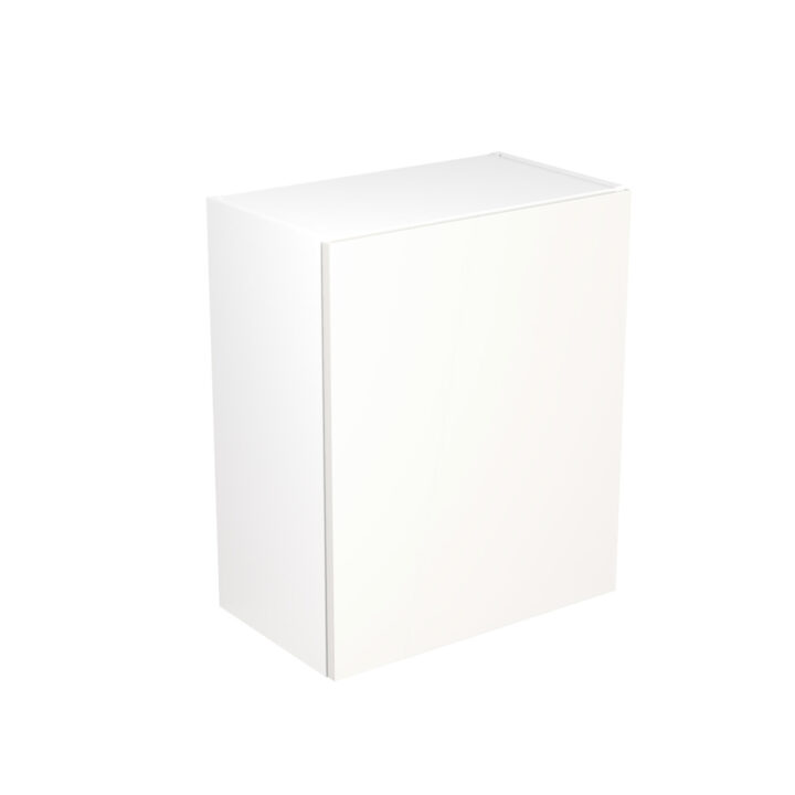 slab 600 wall cabinet white