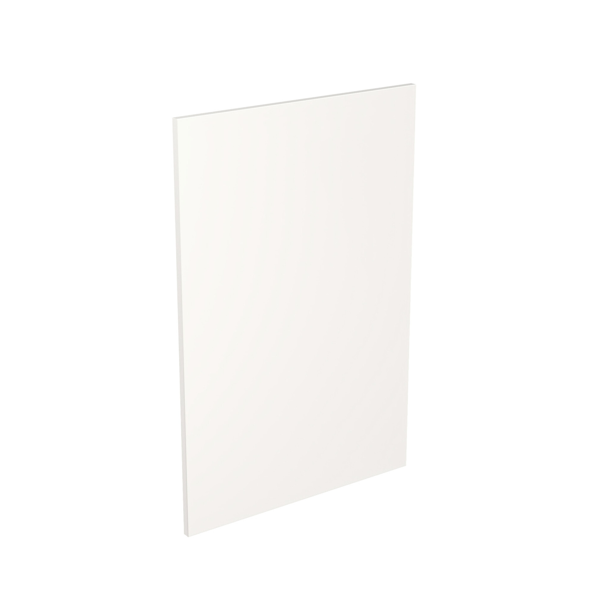 Slab Gloss White 600 Base End Panel | Kitchen Kit