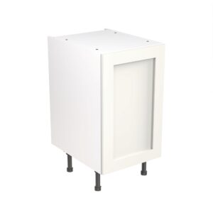 shaker 450 base cabinet white