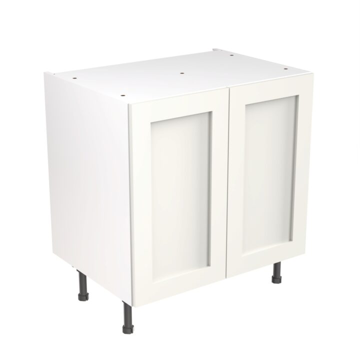 shaker 800 base cabinet white
