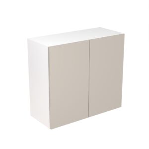 slab 800 wall cabinet light grey