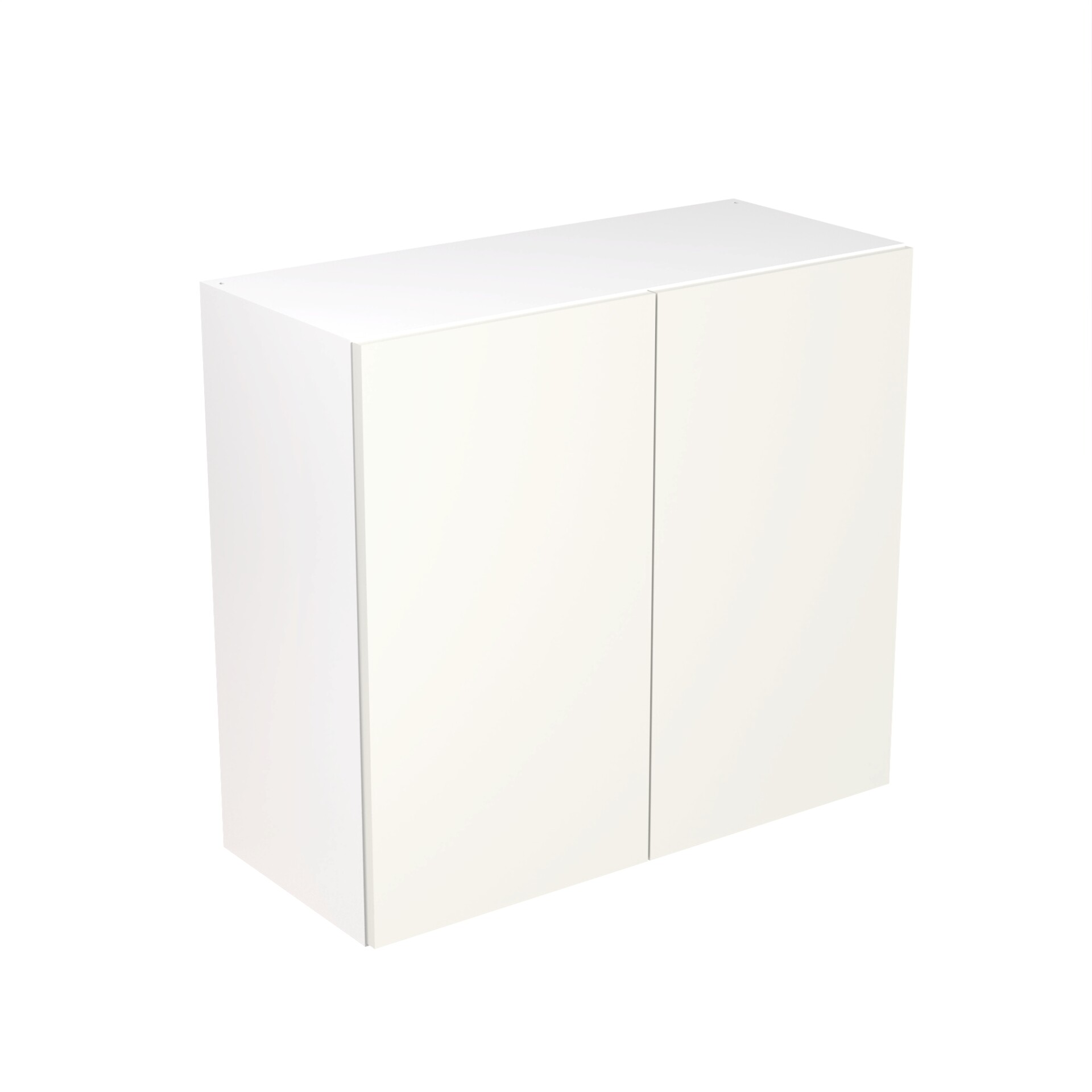 Gloss white store wall cabinet