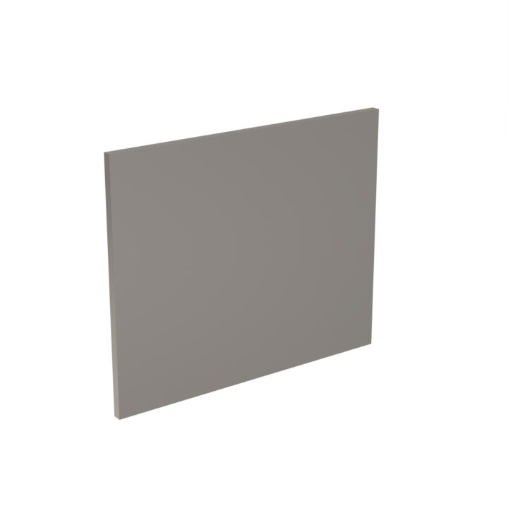 slab integrated extractor door dust grey