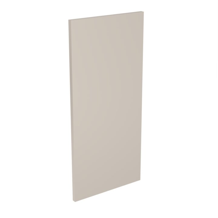 slab wall end panel light grey
