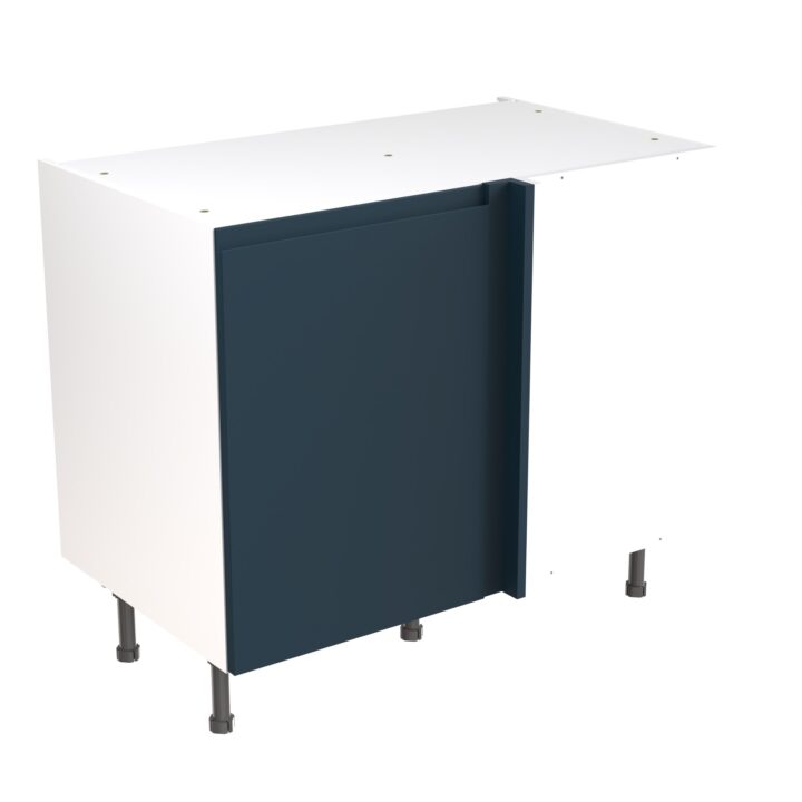 j pull 1000 blind corner base cabinet indigo blue