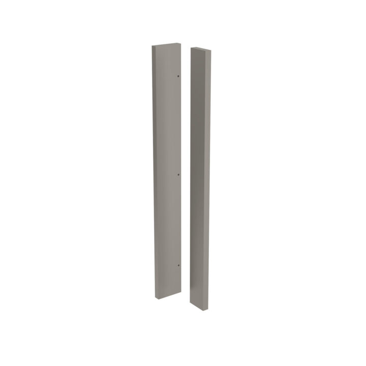 Slab Base Corner Post Dust Grey