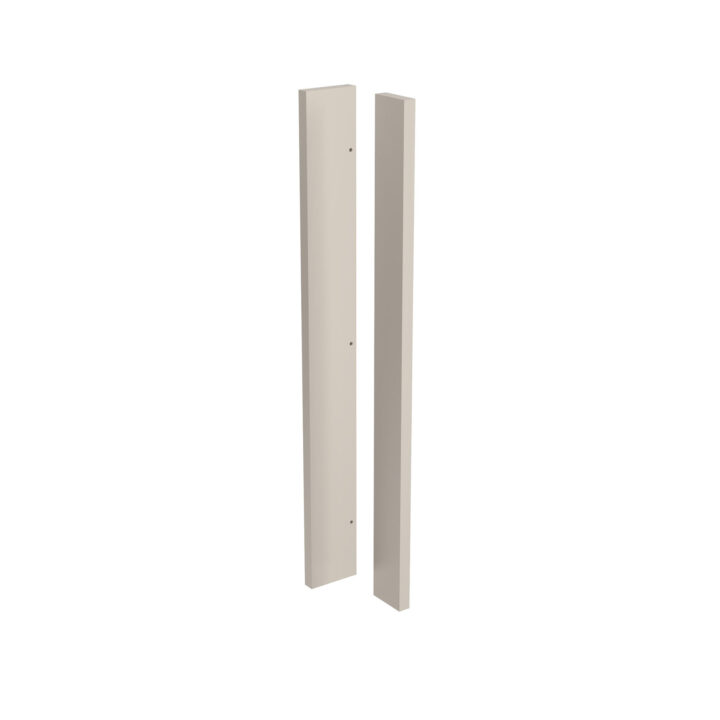 Slab Base Corner Post Light Grey