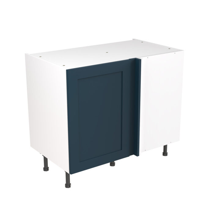 shaker 1000 blind corner base cabinet Indigo Blue