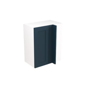 shaker 600 blind corner wall cabinet Indigo Blue