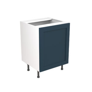 shaker 600 sink hob base cabinet Indigo Blue