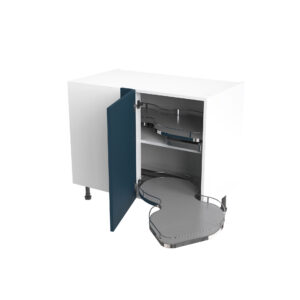 Shaker 1000 Base Cabinet LH Blind Corner RH Nuvola Pullout Indigo Blue