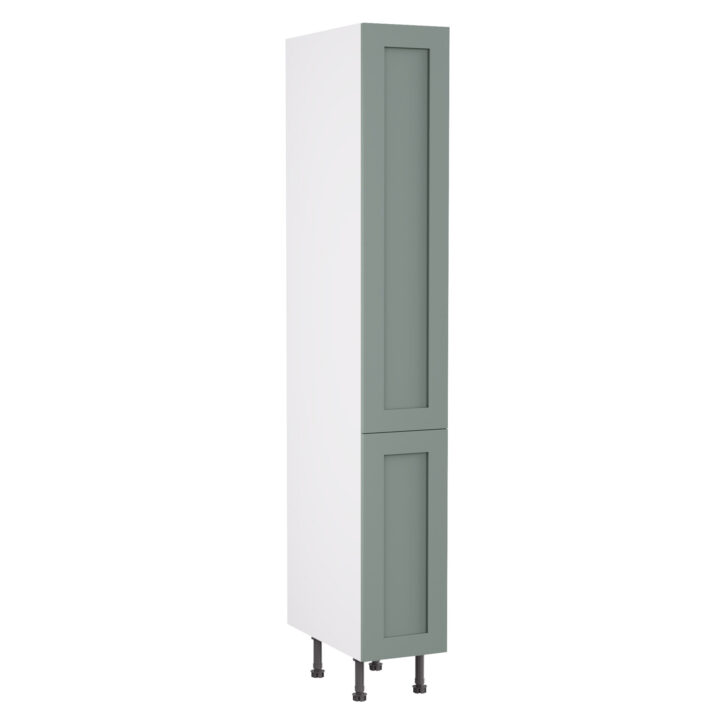 Shaker Matt Sage Green 300 Larder Cabinet