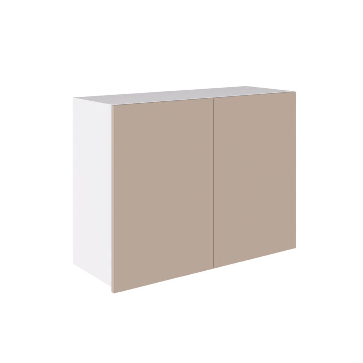 True Handleless 1000 Wall Cabinet Cashmere