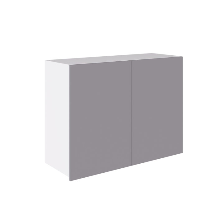 True Handleless 1000 Wall Cabinet Light Grey
