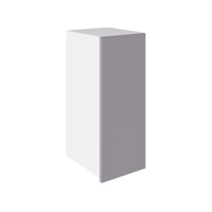 True Handleless 300 Wall Cabinet Light Grey
