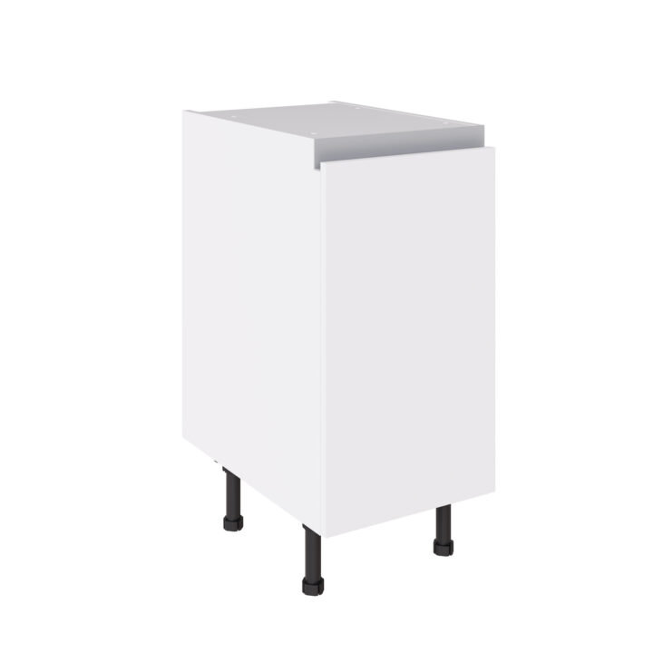 True Handleless 400 Base Cabinet White