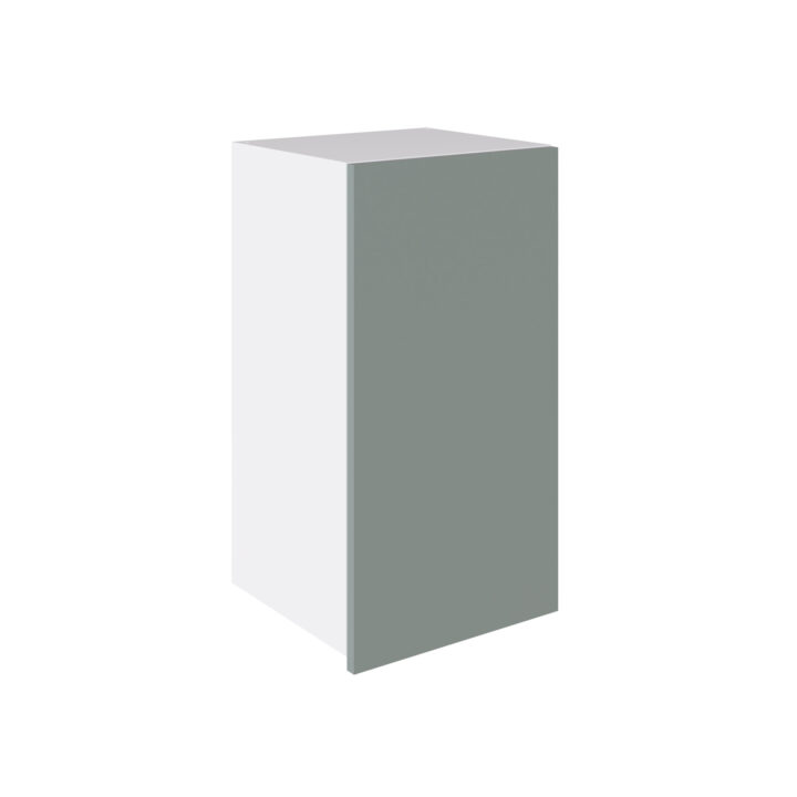 True Handleless 400 Wall Cabinet Sage Green