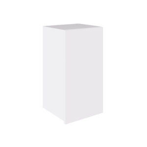 True Handleless 400 Wall Cabinet White