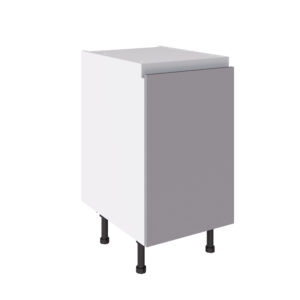 True Handleless 450 Base Cabinet Light Grey