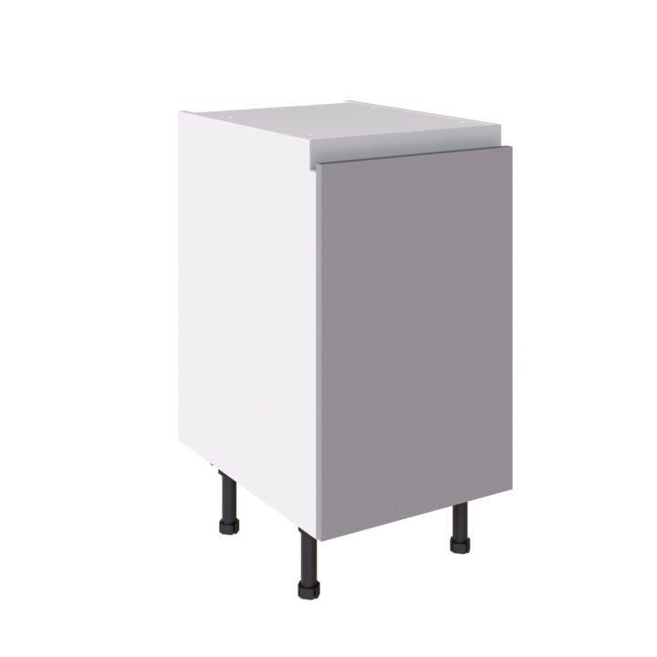 True Handleless 450 Base Cabinet Light Grey