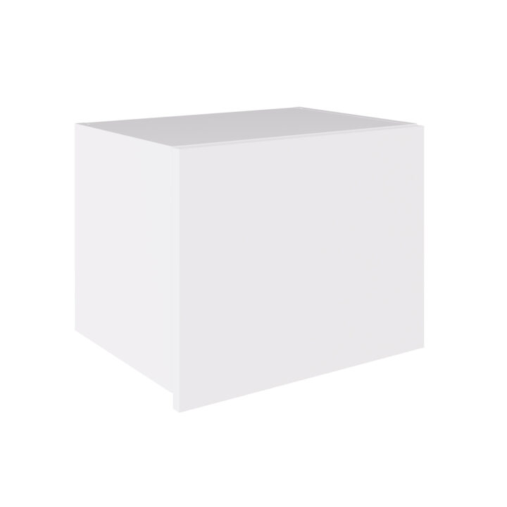 True Handleless 500 Bridging Wall Cabinet White