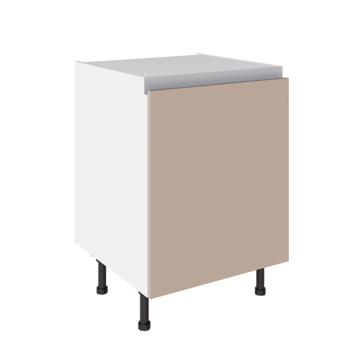 True Handleless 600 Base Cabinet Cashmere