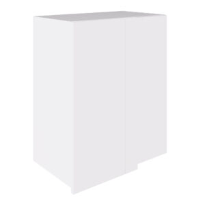 True Handleless 600 Blind Corner Wall Cabinet White