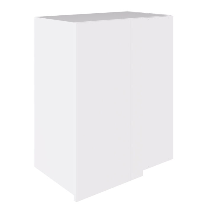 True Handleless 600 Blind Corner Wall Cabinet White