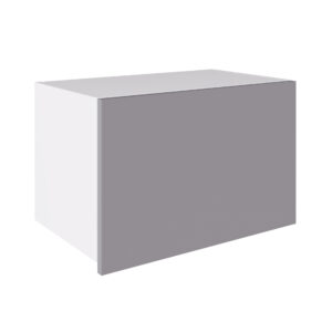 True Handleless 600 Bridging Wall Cabinet Light Grey