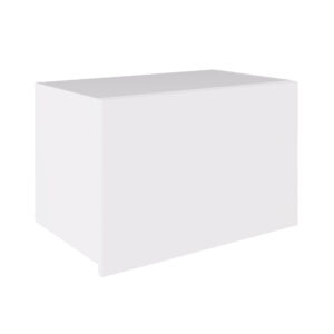 True Handleless 600 Bridging Wall Cabinet White