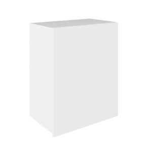 True Handleless 600 Wall Cabinet White