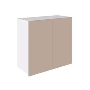 True Handleless 800 Wall Cabinet Cashmere