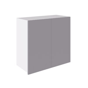 True Handleless 800 Wall Cabinet Light Grey