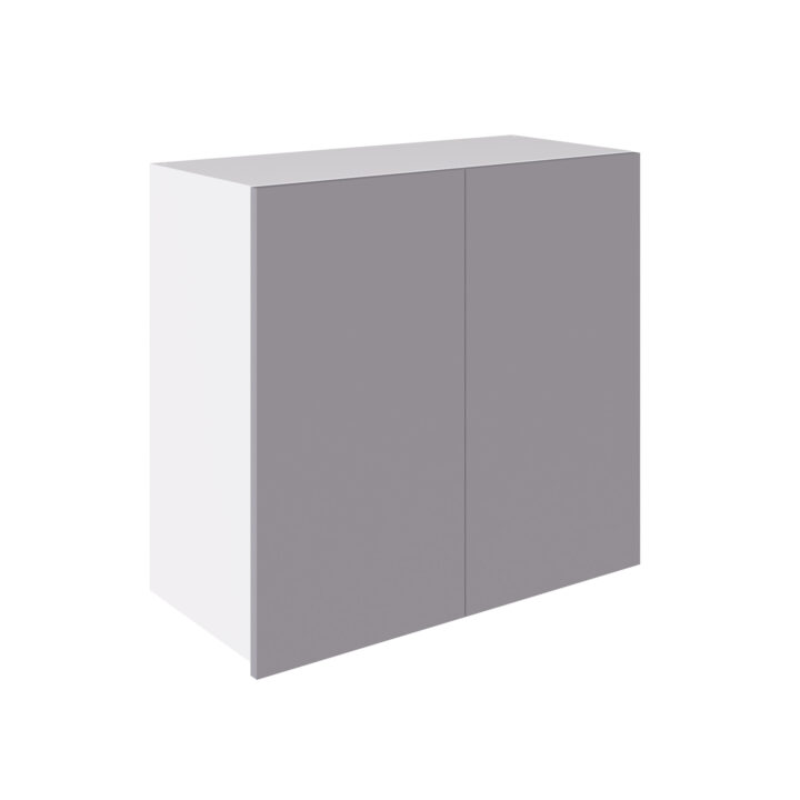 True Handleless 800 Wall Cabinet Light Grey
