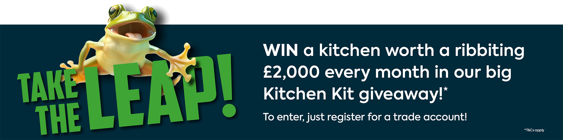 Take the Leap and Win a Kitchen