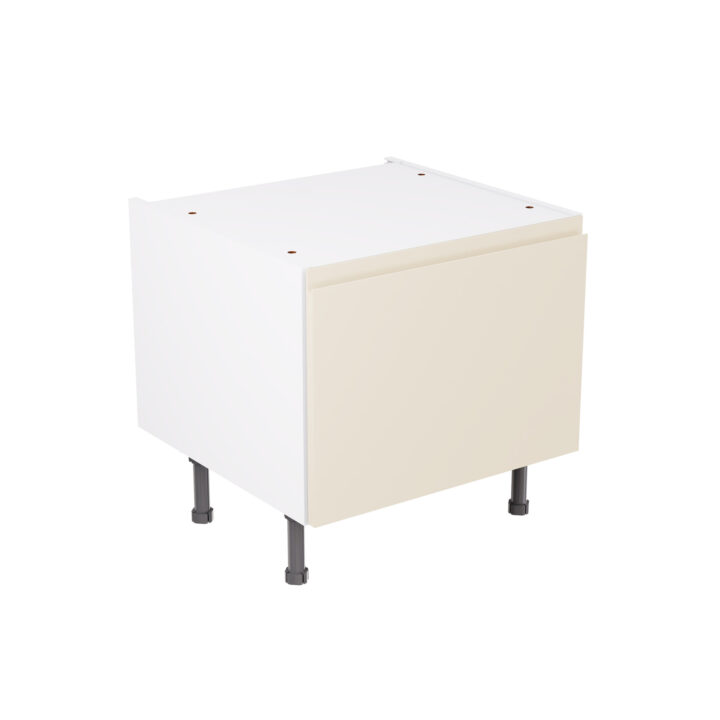 J Pull Gloss Cashmere 600 Belfast Sink Base Kitchen Cabinet