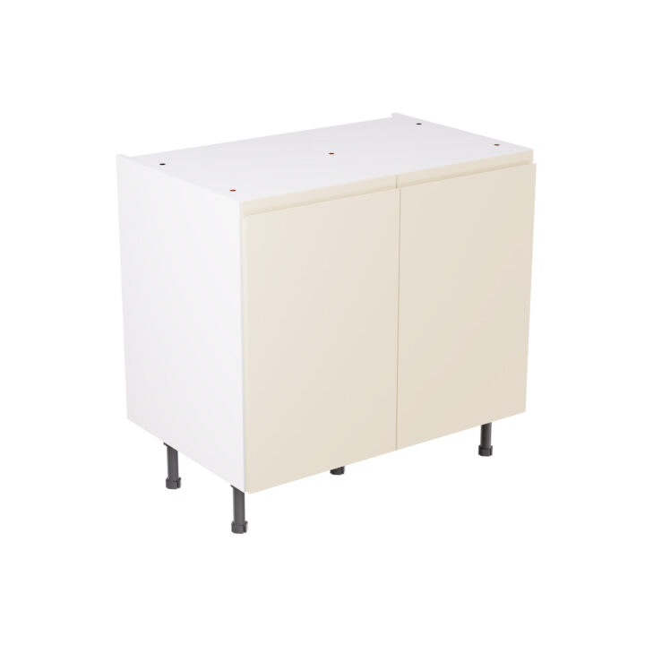 J Pull Gloss Cashmere 900 Base Kitchen Cabinet