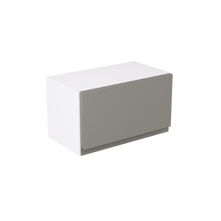 J Pull Gloss Dust Grey 500 Short Bridging Wall Kitchen Cabinet