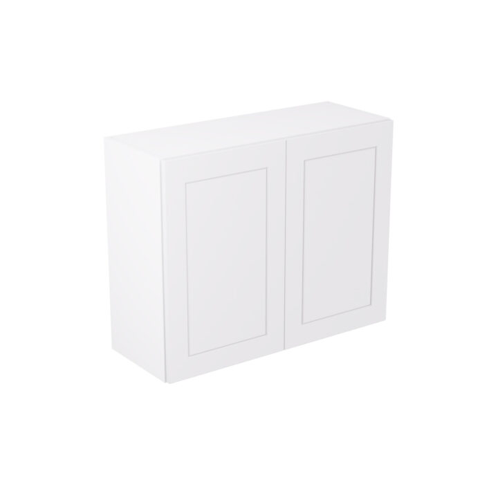 Shaker Matt White 900 Wall Kitchen Cabinet