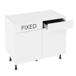 J Pull Gloss White 1000 RH Drawerline Base Kitchen Cabinet