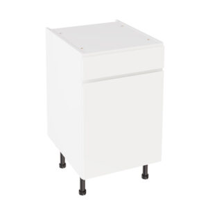 J Pull Gloss White 500 Drawerline Base Kitchen Cabinet