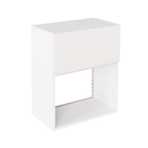 J Pull Gloss White 600 Microwave Wall Kitchen Cabinet