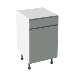 J Pull Matt Sage Green 500 Drawerline Base Kitchen Cabinet